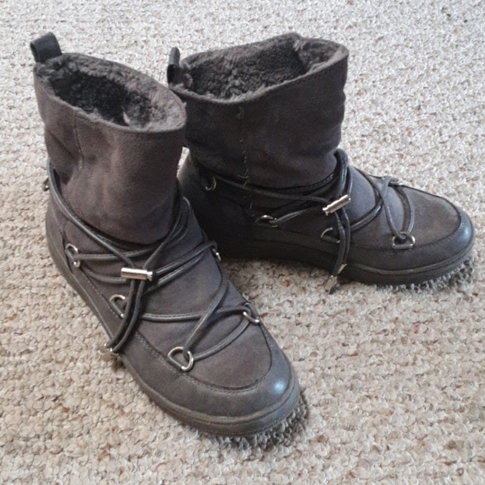 Mi.iM Marshmallow Ankle Fur Lined Snow Boot